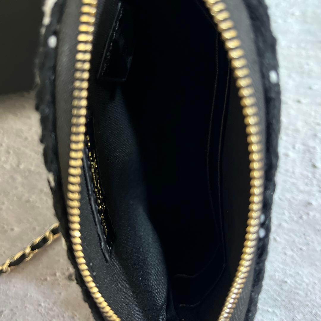 CHANEL ノベルティツイードショルダーバッグ
