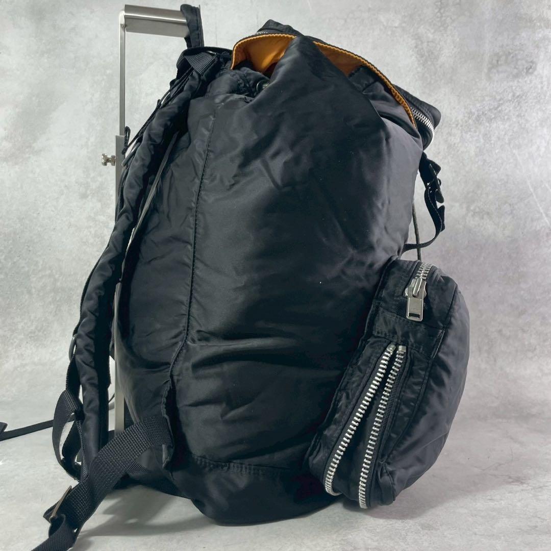 極美品✨PORTER 吉田カバン タンカー リュックサック 黒 大容量 ポケット