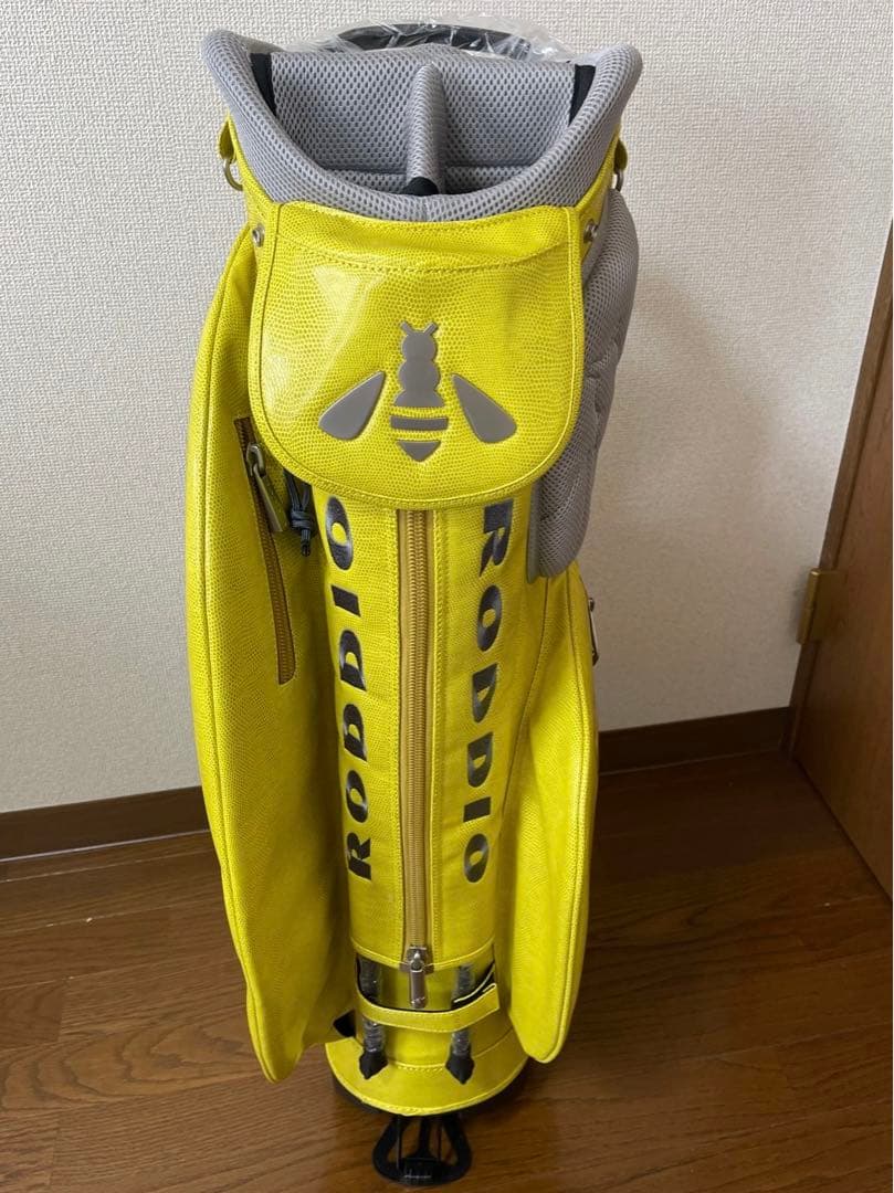 RODDIO ロッディオ 2021プレミアム ゴルフキャディバッグ マスタード