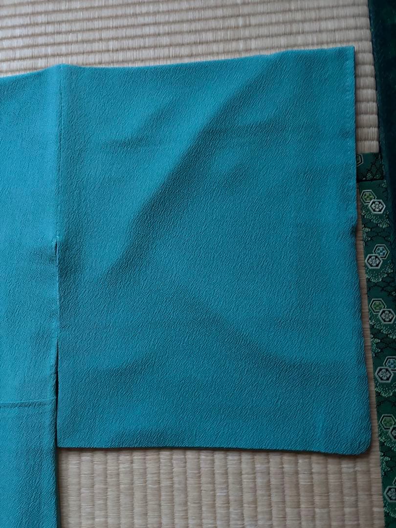 訪問着　ちりめん正絹　汕頭柄