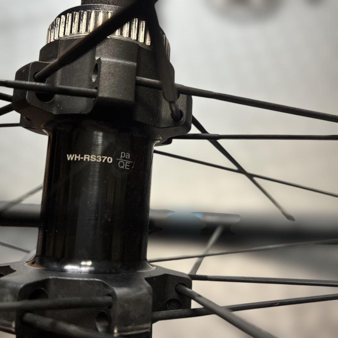 シクロクロスで使用シマノホイール前後2セット多数おまけ付き