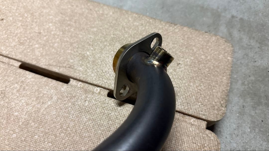 スズキGSX-R125 YOSHIMURA サイクロンマフラーチタンブルーカバー