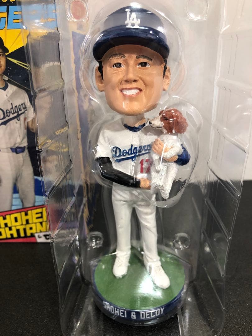 【大谷翔平】2024.8.28 球場配布 \"翔平&デコピン\" ボブルヘッド