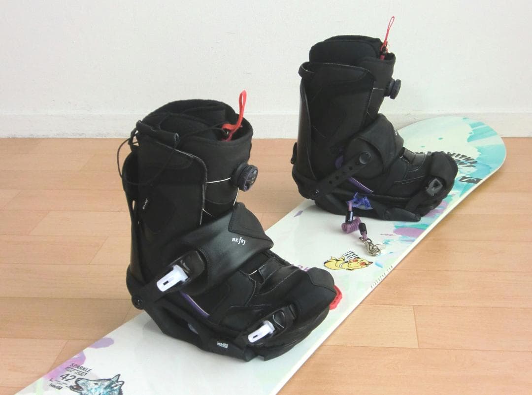 ■■送料無料■HEAD■女性用スノボセット■板142靴24■BOA■WAX済■■