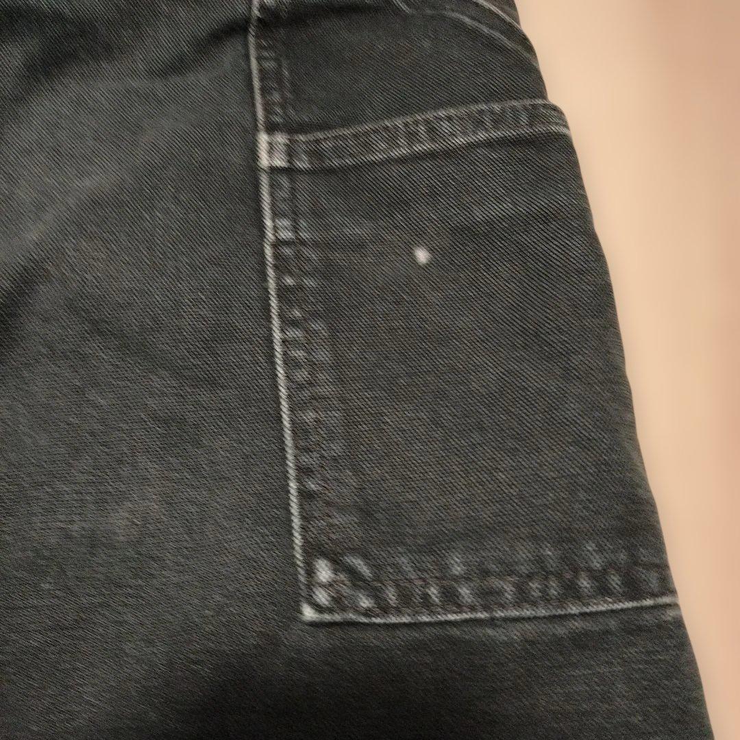 Carhartt B136 ダブルニー ワークパンツ ブラック フェード