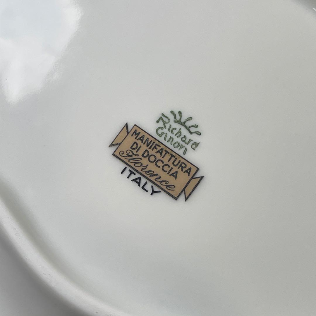 バラ売可！リチャードジノリ　インペロジュリエッタ　オーバルプレート 6枚