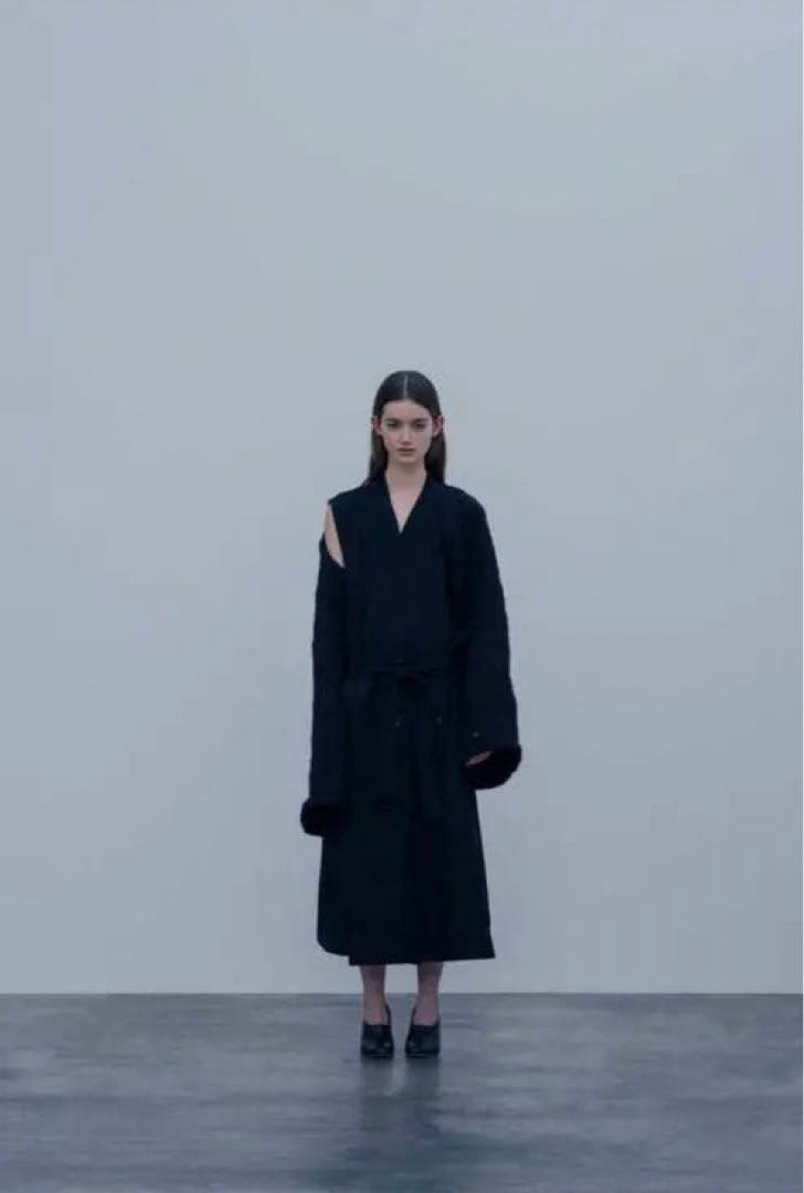 stein 2020aw ハンドニットスリーブマフラー