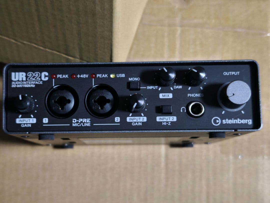 美品　付属品付　オーディオインターフェイス UR22C USB3.0