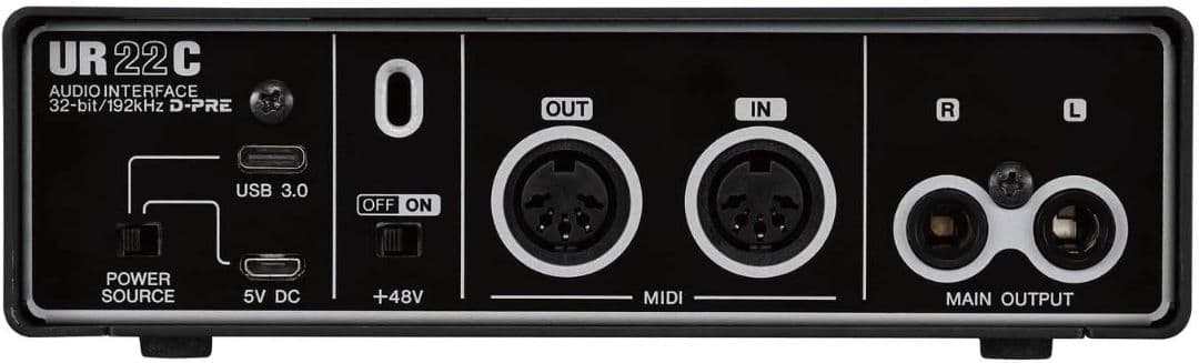 美品　付属品付　オーディオインターフェイス UR22C USB3.0