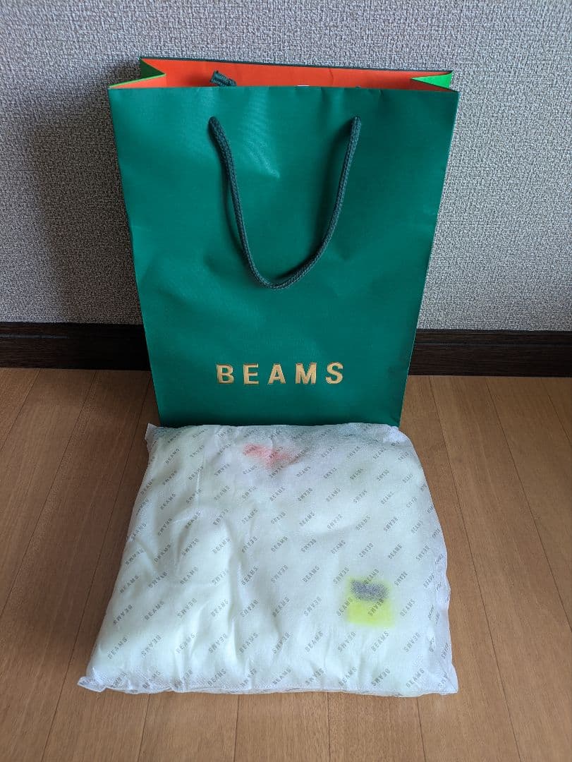 BEAMS GOLF セーター Mサイズ ホワイト/イエロー