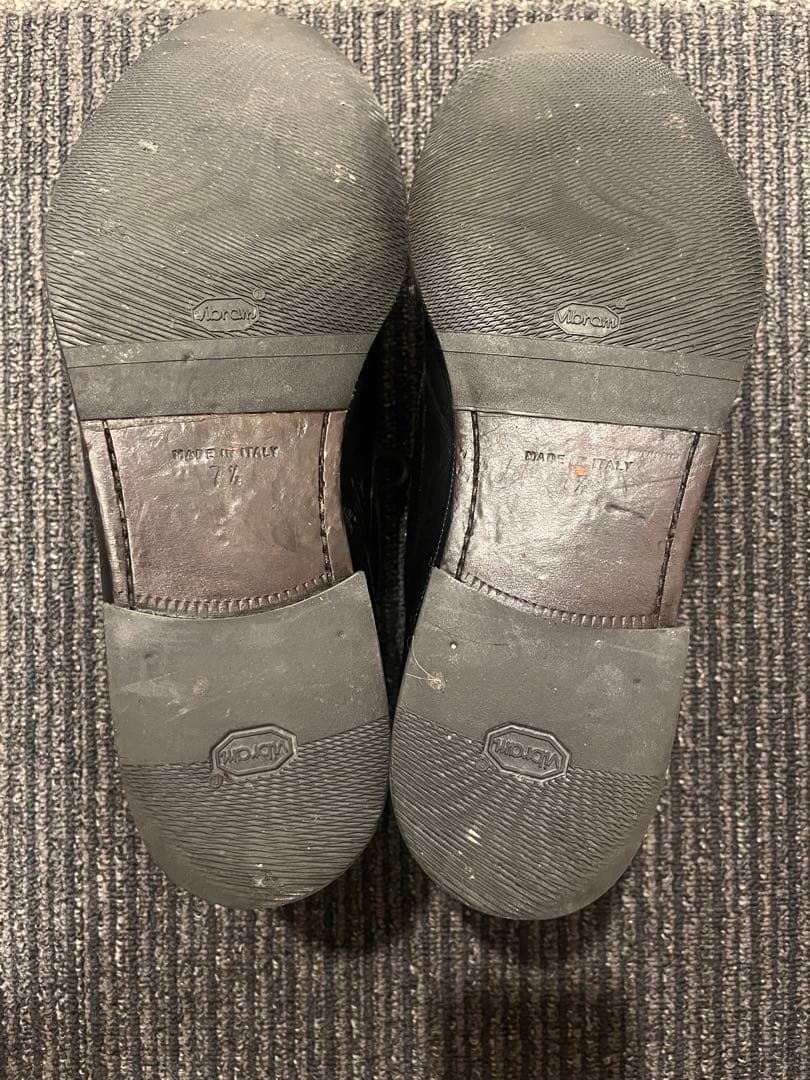 ドルチェ＆ガッバーナ 靴　黒　26.5 イールスキン ビジネスシューズ