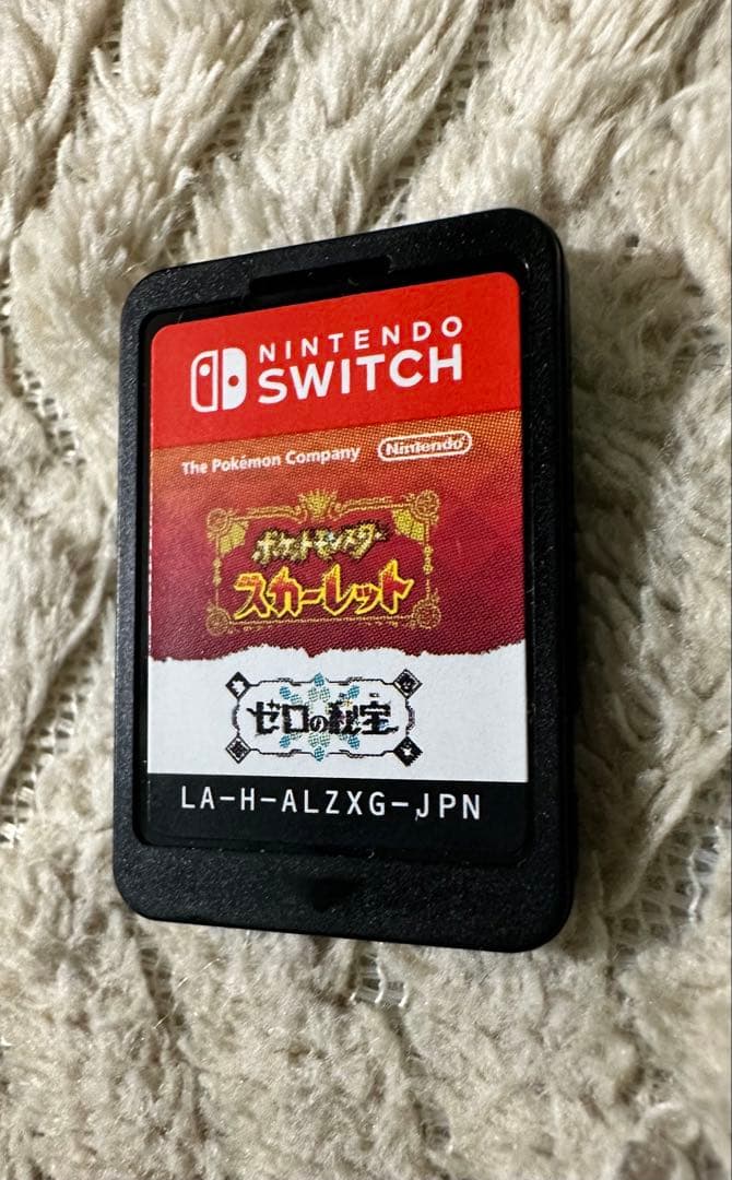 【ソフトのみ】ポケットモンスター スカーレット + ゼロの秘宝