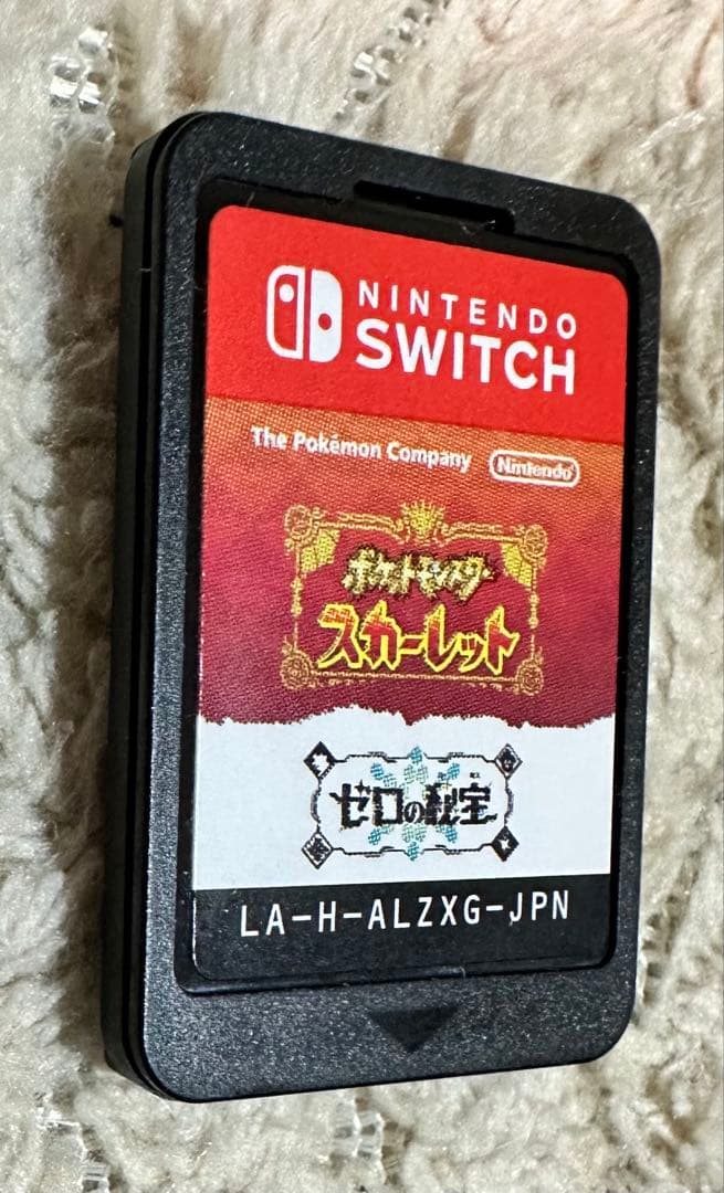 【ソフトのみ】ポケットモンスター スカーレット + ゼロの秘宝