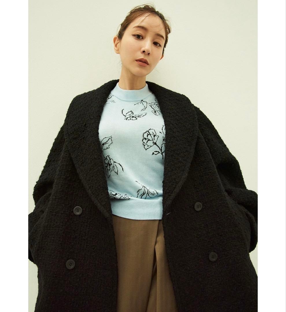 MINAMI TANAKA×CLANE OVER TWEED COAT クラネ