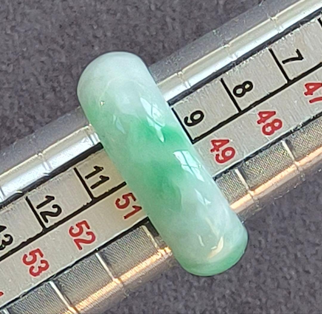 あ〜きゃん♬ 【日本鑑別書付】ミャンマー産本翡翠の貴妃バングルとリング2点