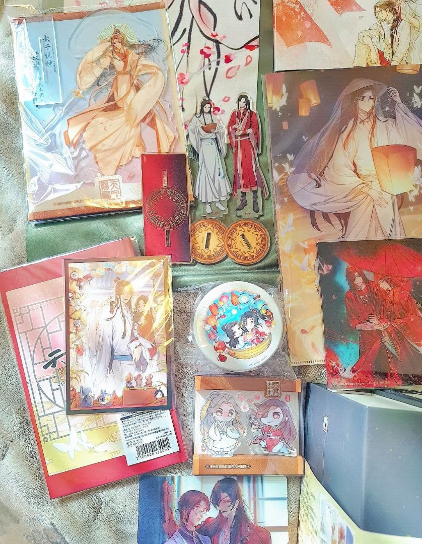 天官赐福 特装版1,2巻3,4巻5,6巻 グッズセット