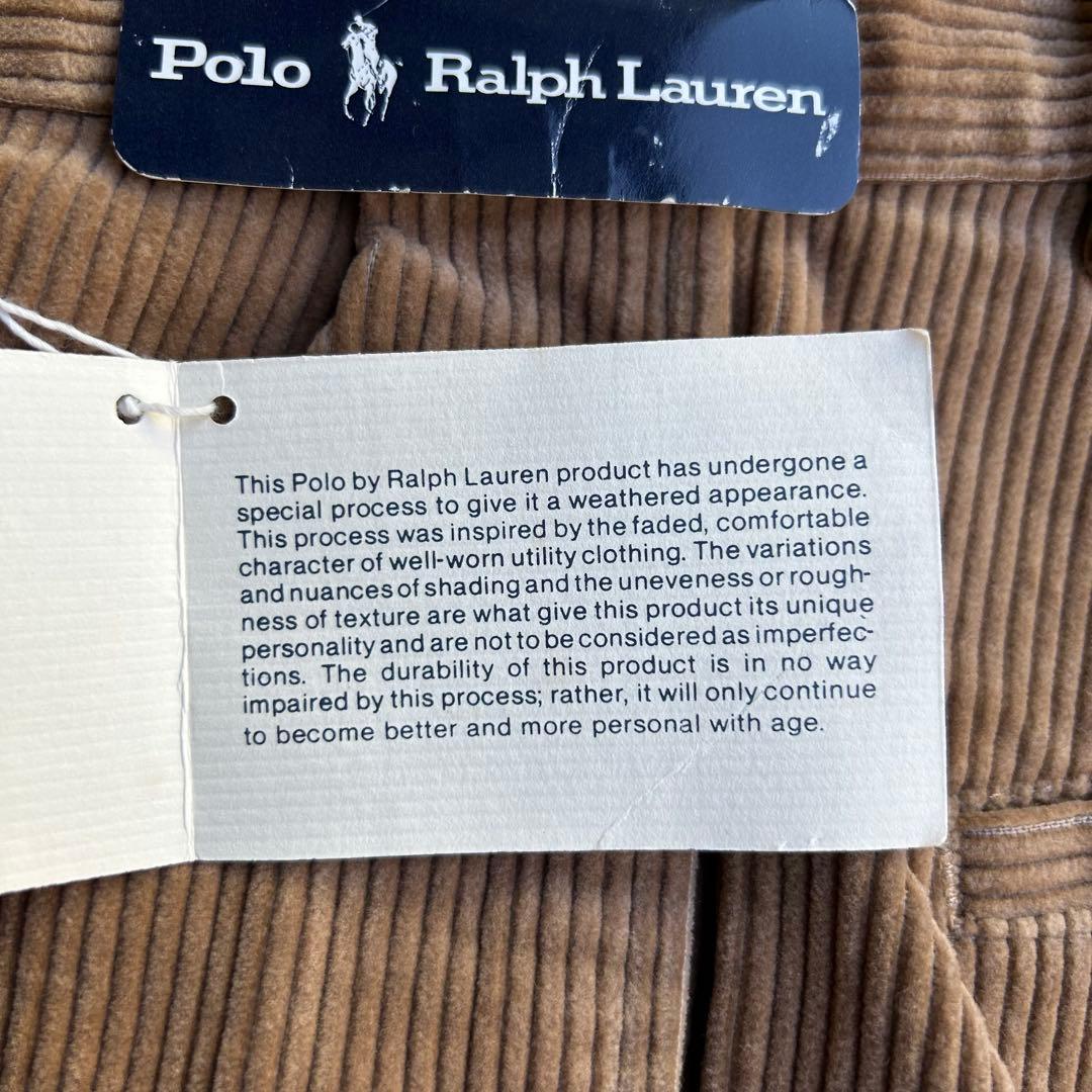 新品 90年代 POLO Ralph Lauren パンツ コーデュロイ W28