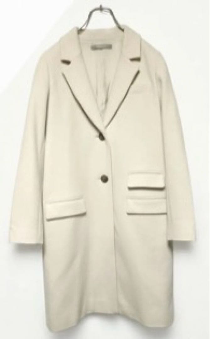 Theory luxe 定価79000円アイボリーチェスターコート