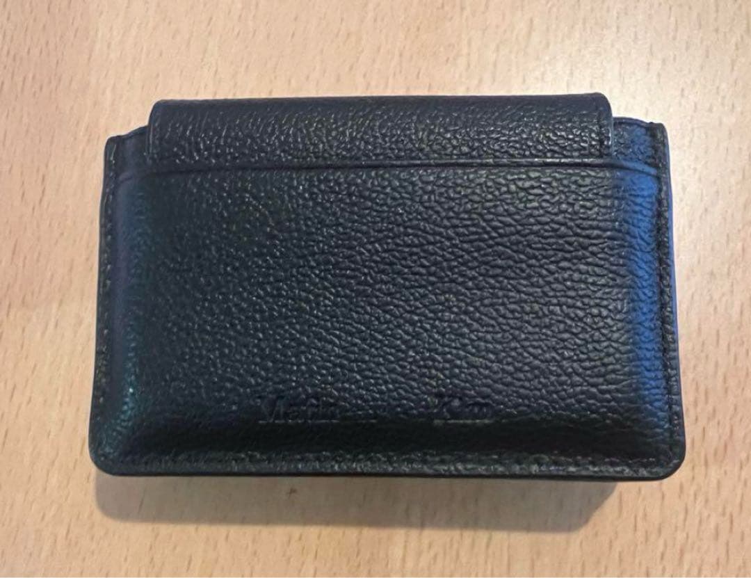 【Matin Kim】 Accordion Wallet Black 財布