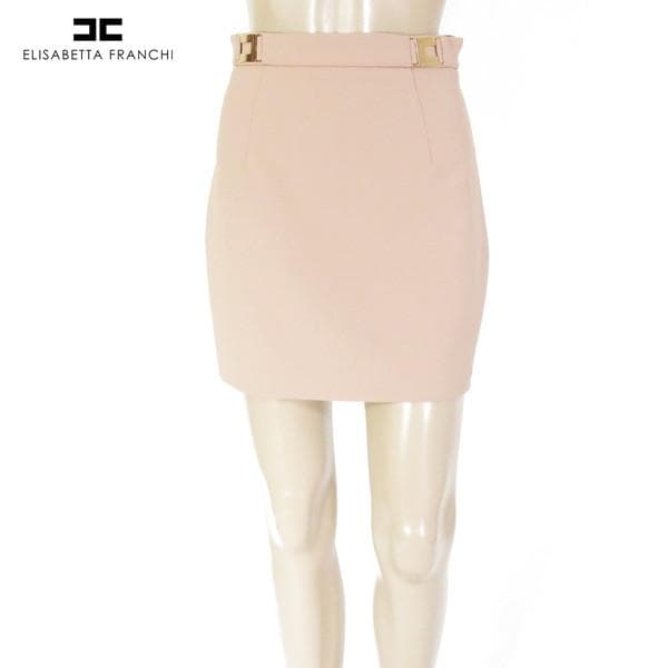 新品 エリザベッタフランキ タイトスカート 40 ESK692 Sサイズ ミニ丈