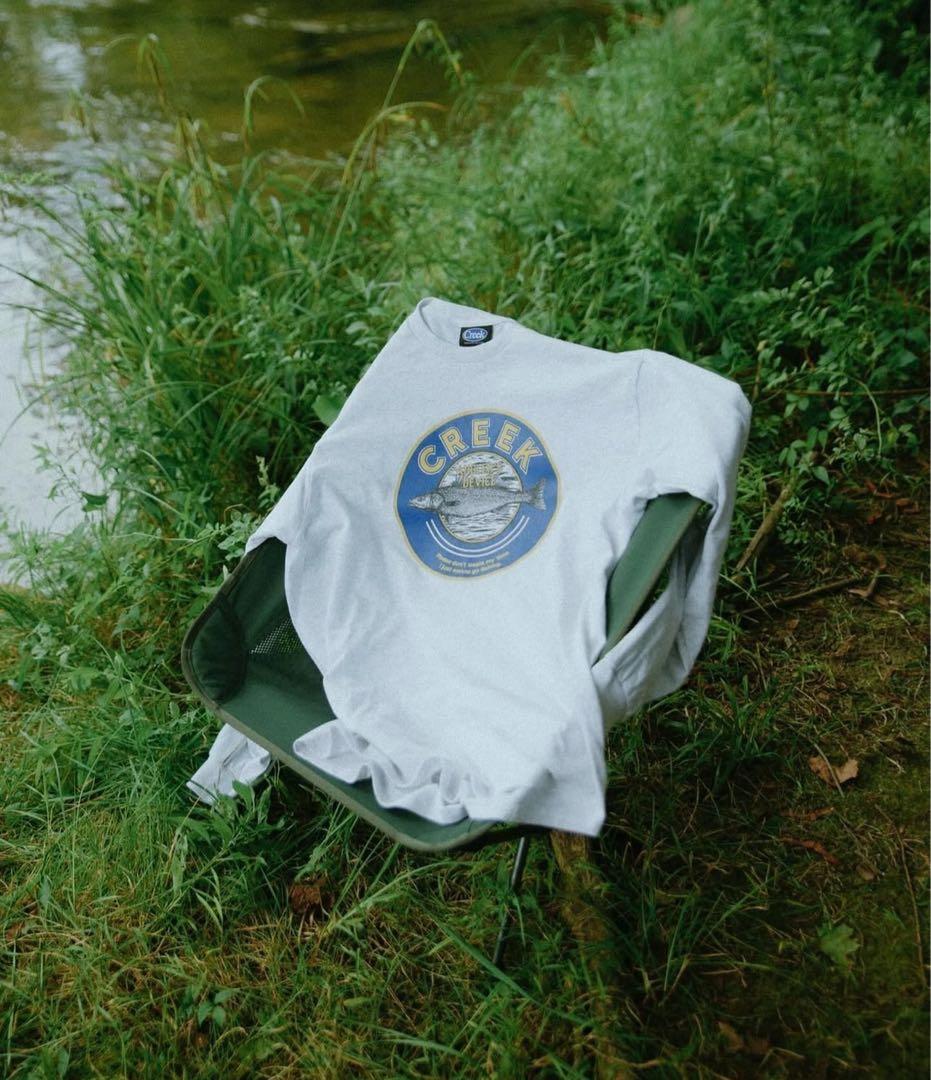 creek anglers device ロンT フィッシングシャツ M