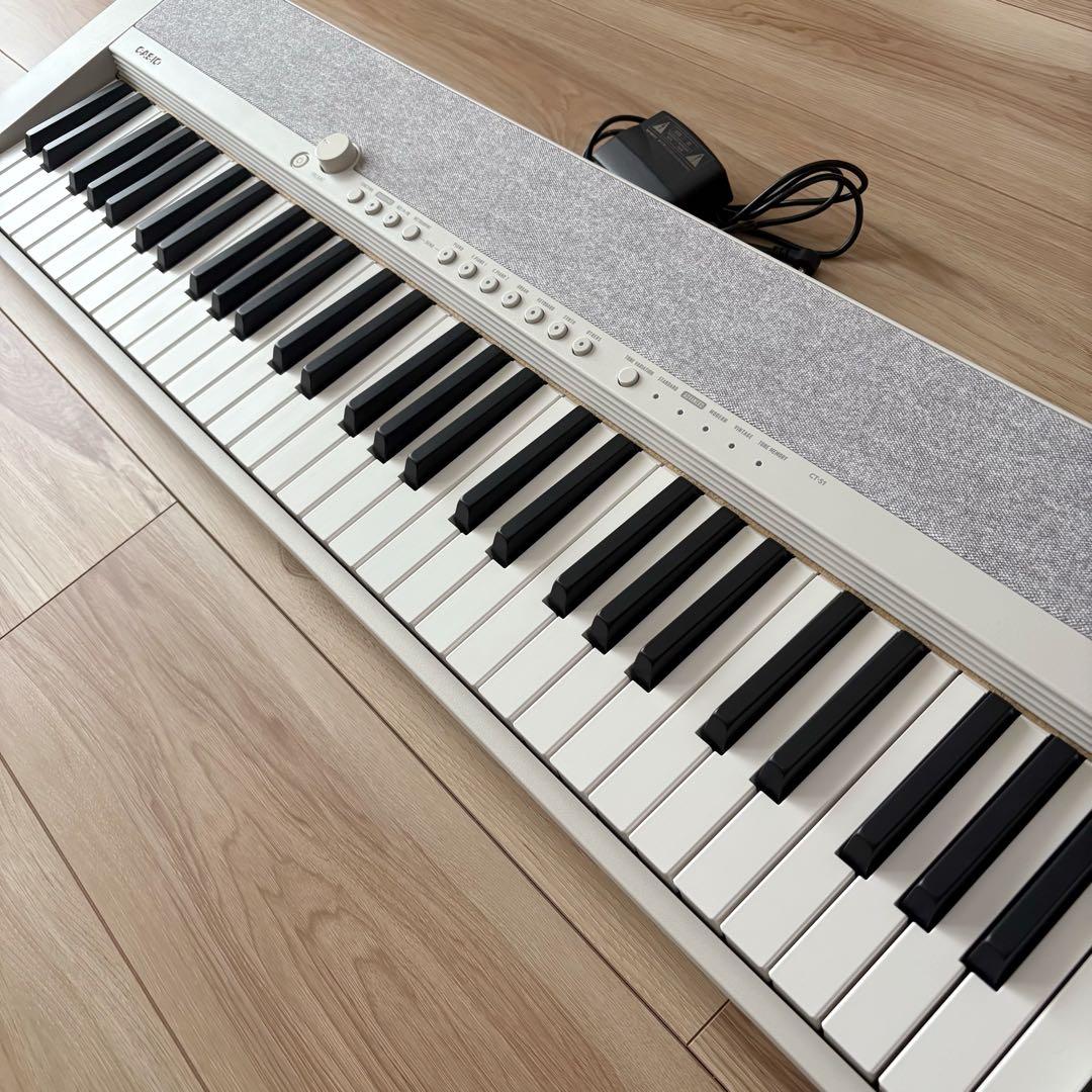 CASIO 電子キーボード カシオトーン CT-S1 ホワイト 電子ピアノ
