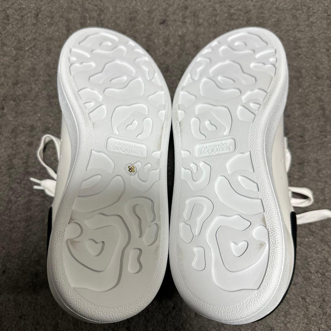 アレキサンダーマックイーン【正規品・新品】 白x黒 スニーカー