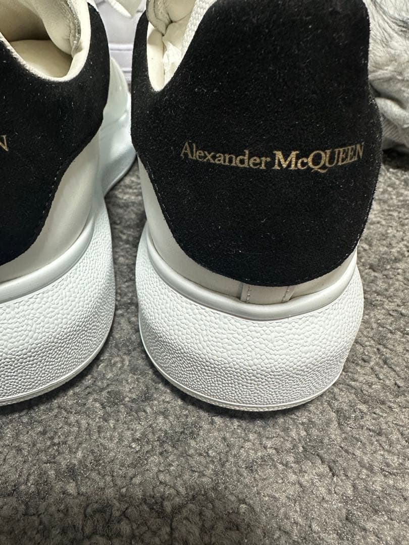 アレキサンダーマックイーン【正規品・新品】 白x黒 スニーカー