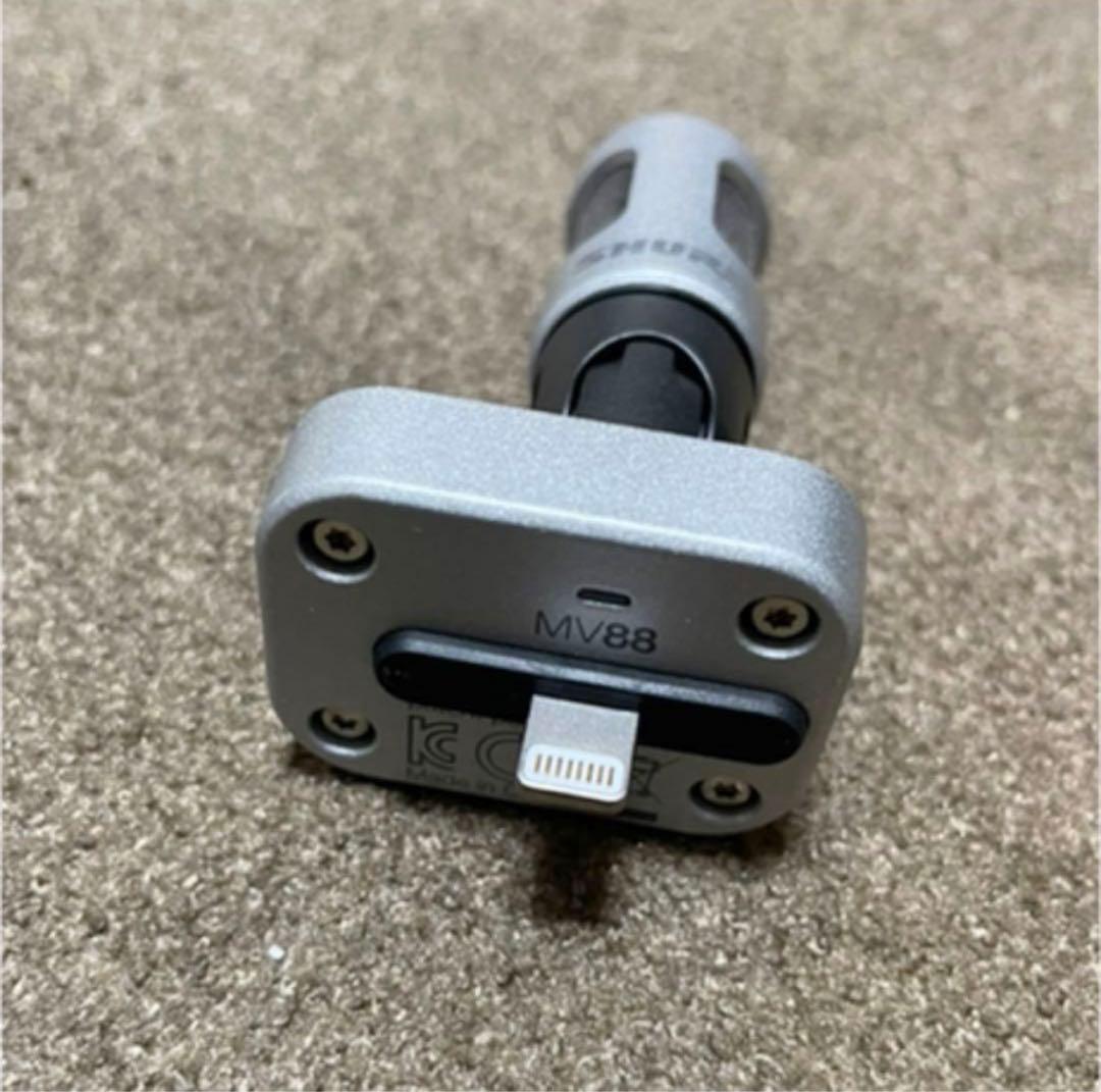 SHURE MV88 デジタルステレオコンデンサーマイク