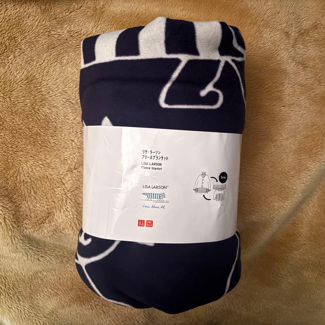 LISA LARSON UNIQLO フリースブランケット