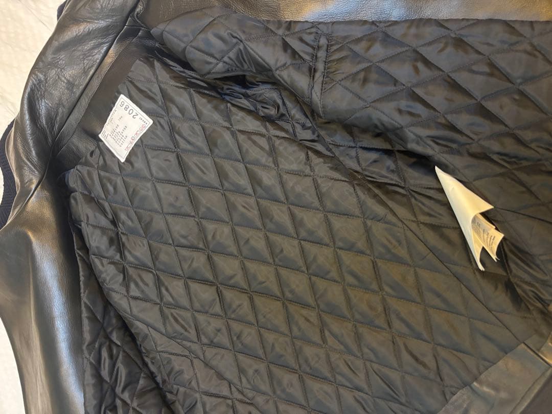 sacai レザーライダースドッキングコート サイズ1 サカイ