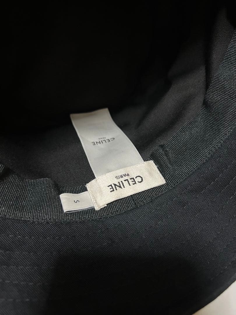 【M＿R】CELINE セリーヌ　バケットハット Sサイズ