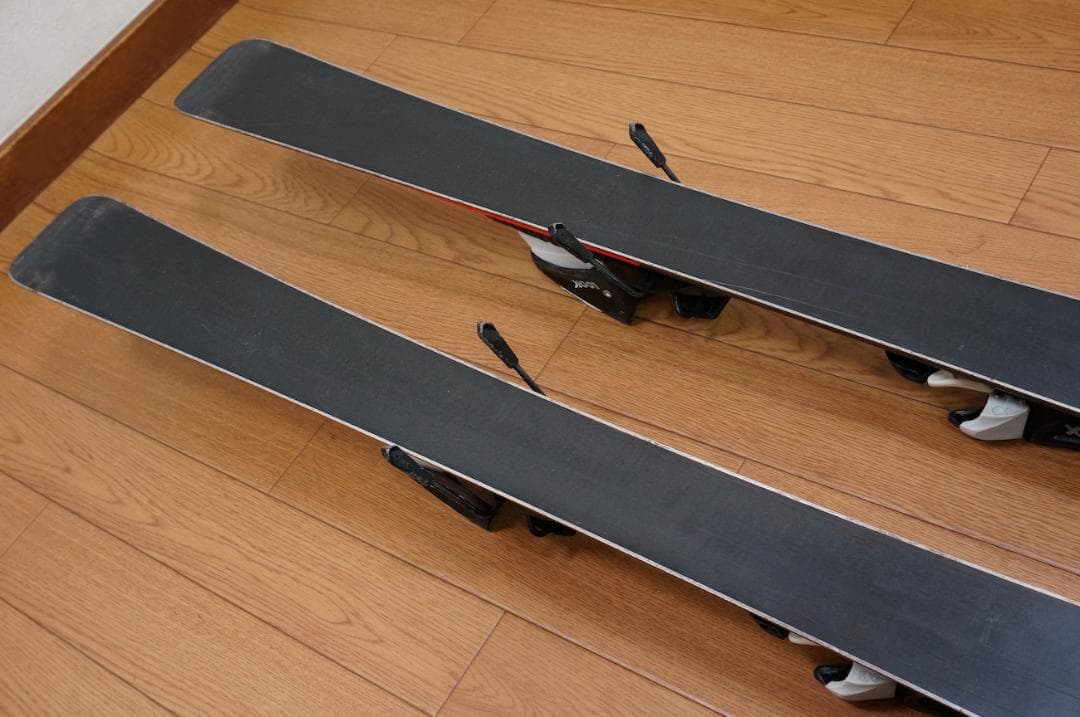 メンテ済 120cm 靴21cm ROSSIGNOL スキーセット