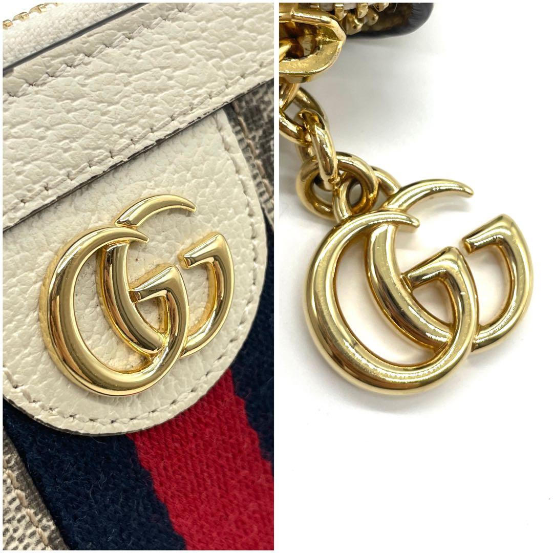 週末セール‼️グッチ オフィディア GG ジップアラウンドウォレット 523154