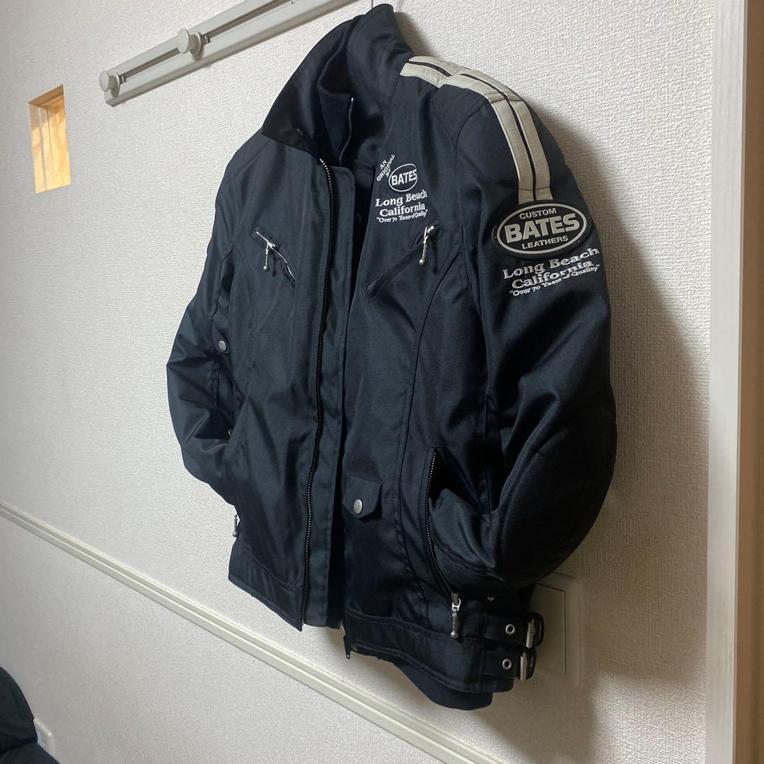 BATES ライディングジャケット L 黒