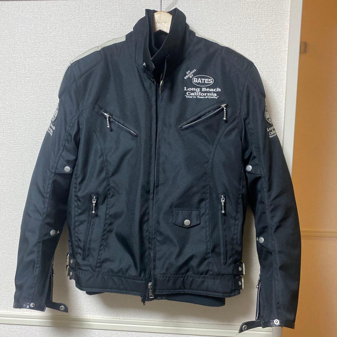 BATES ライディングジャケット L 黒