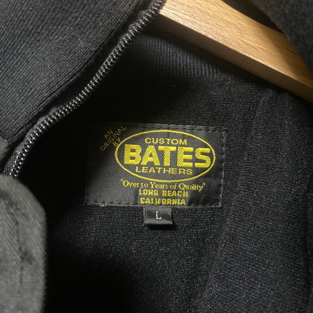 BATES ライディングジャケット L 黒