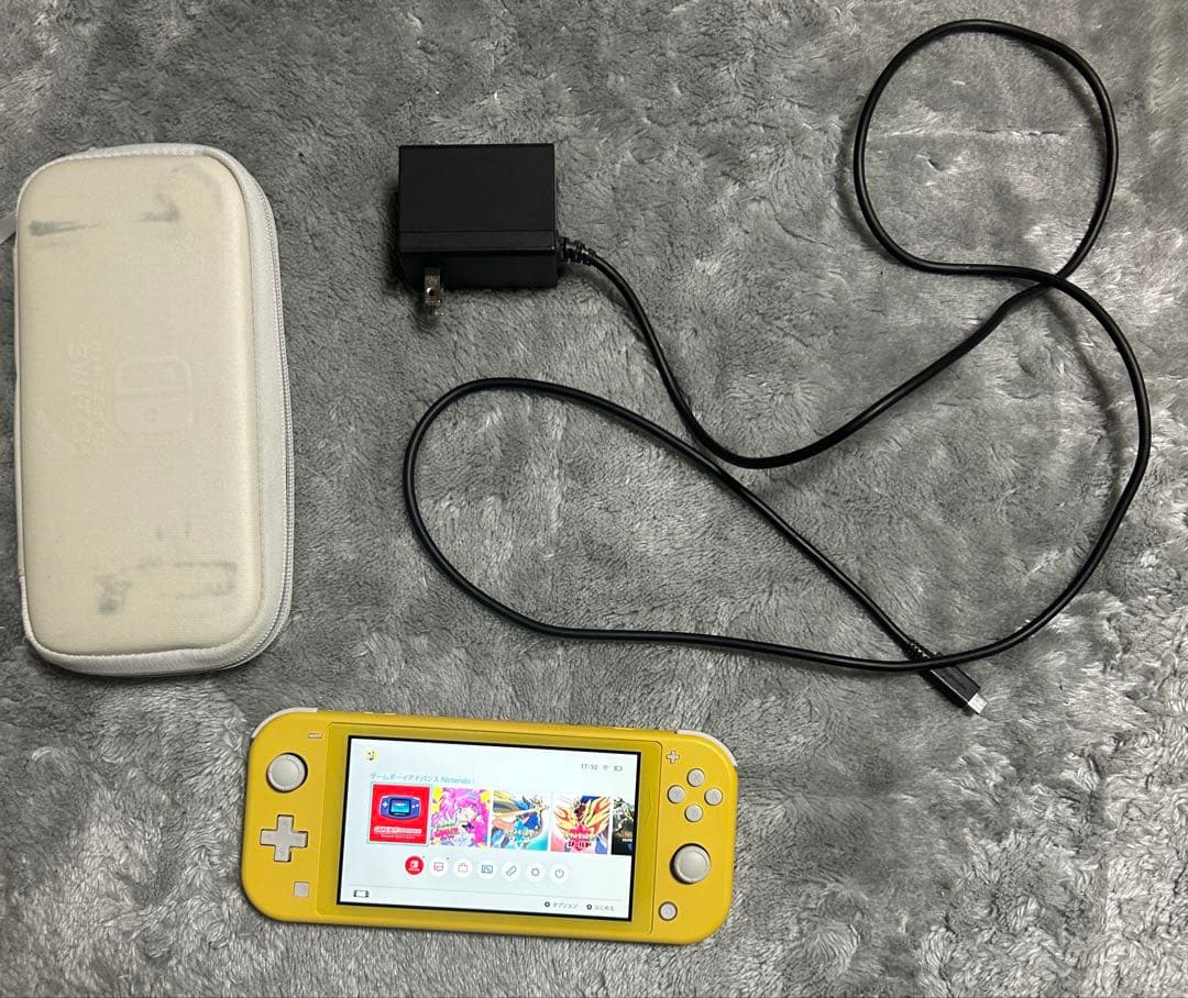 Nintendo Switch Lite イエロー 本体 充電器・ケース付き