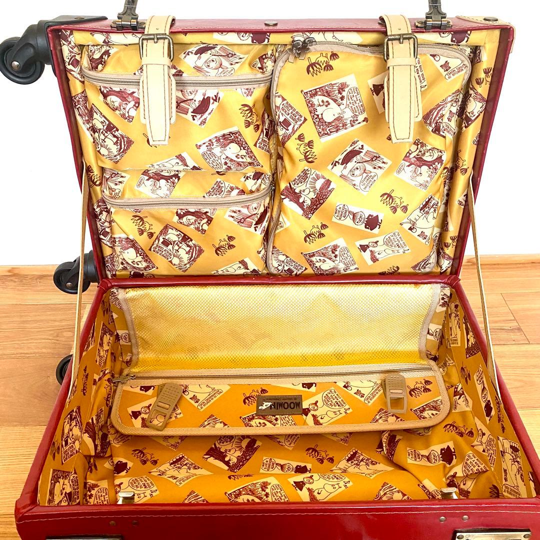 希少 廃盤品 ムーミン リトルミイ キャリーケース スーツケース 35L 赤