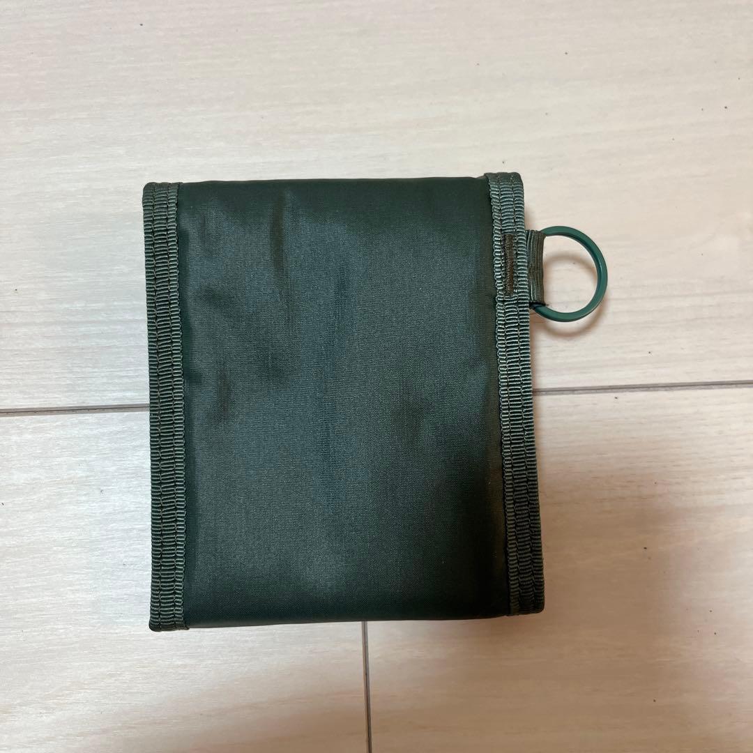 【美品】PORTER ポーター　カプセル　二つ折り財布　カーキ