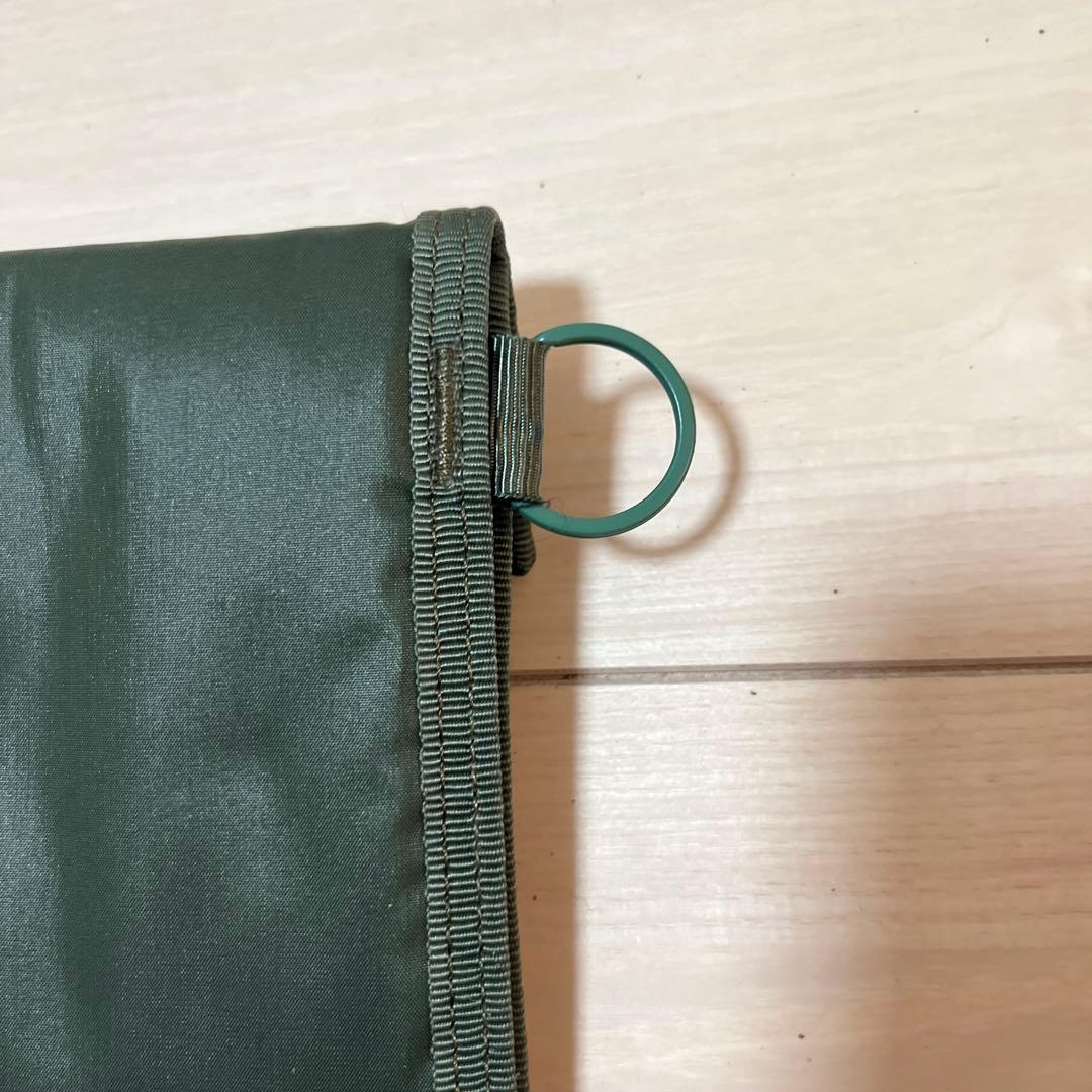 【美品】PORTER ポーター　カプセル　二つ折り財布　カーキ