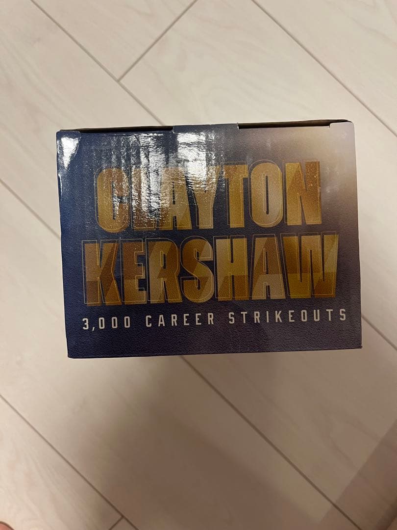 【ゴールド仕様】カーショー　3000奪三振記念ボブルヘッド