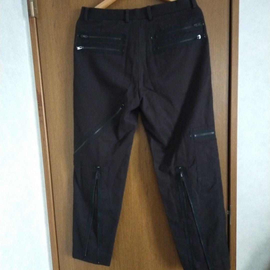 NUMBER (N)INE ジップ　パンツ　ボンテージ　カーゴ未使用品