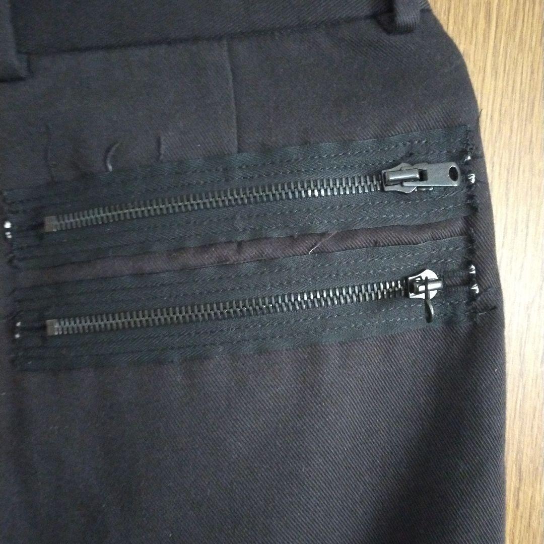 NUMBER (N)INE ジップ　パンツ　ボンテージ　カーゴ未使用品