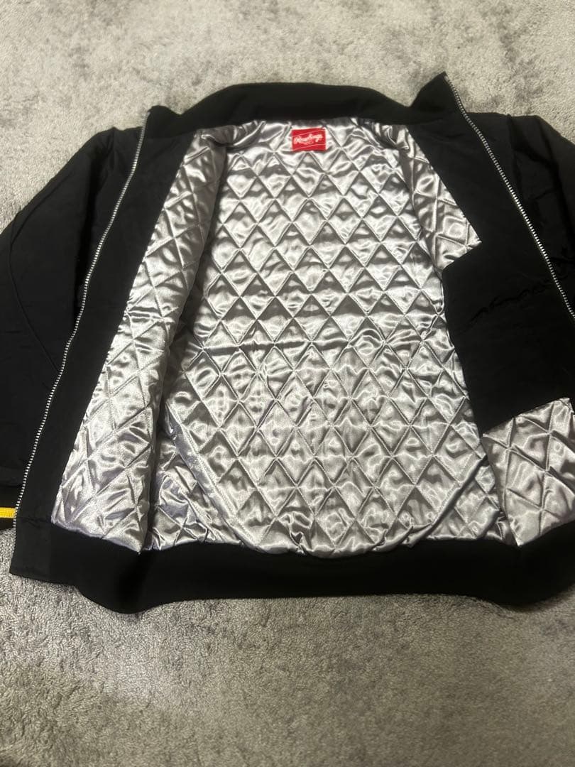 【タグ付き】阪神タイガース スカジャン Lサイズ 刺繍ロゴ Rawlings製