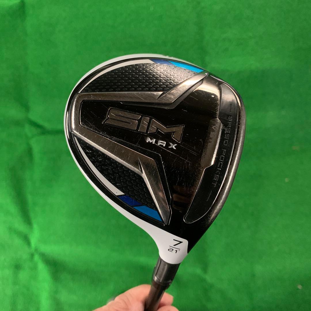 【レア】SIM MAX 7W 21° TENSEI 50SR クラウン綺麗