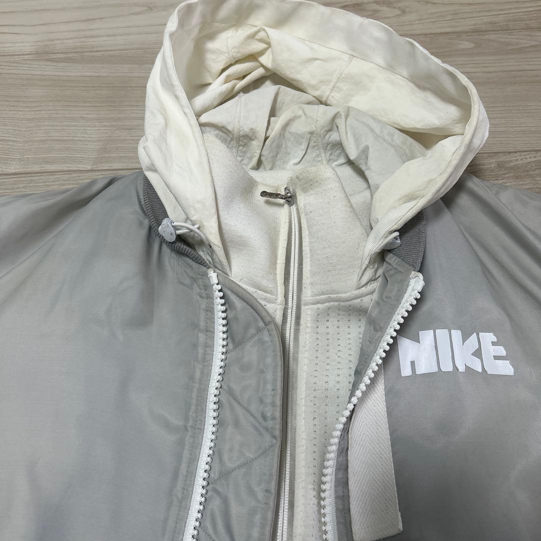 【格安】NIKE x sacai レイヤード ボンバージャケット