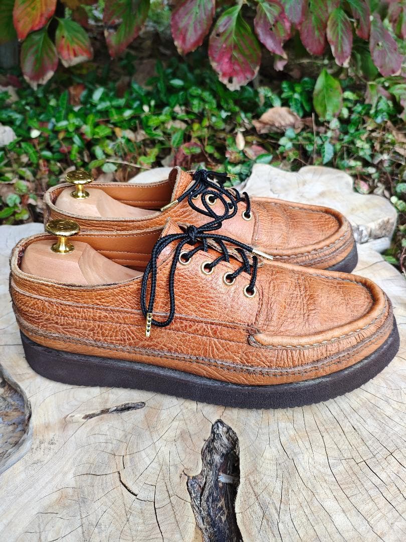 OK ラッセルモカシンオネイダ 8E イエロー マンソンラスト