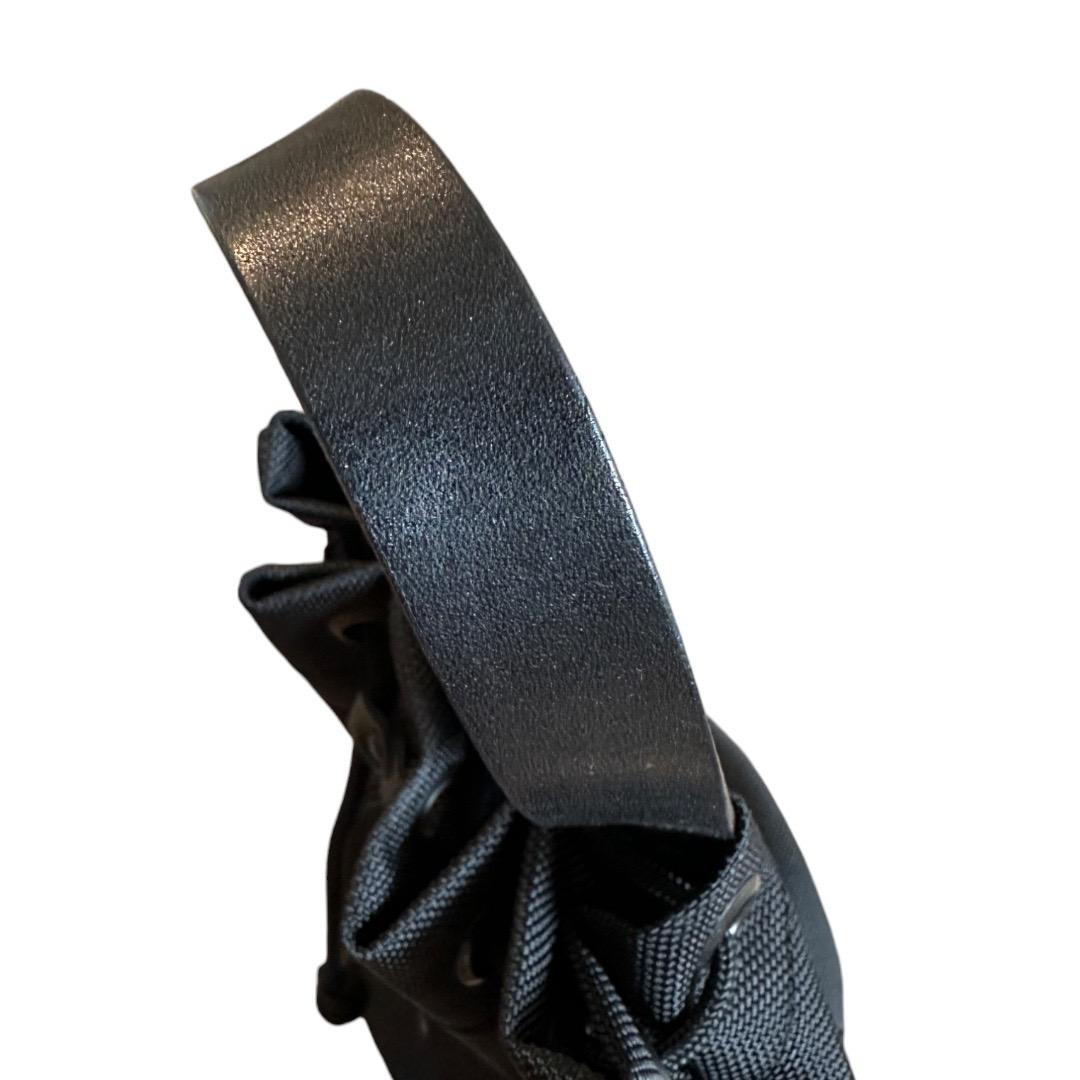 美品 カワニシカバン bov ボブ コーデュラ 巾着型 バッグ ボンサック