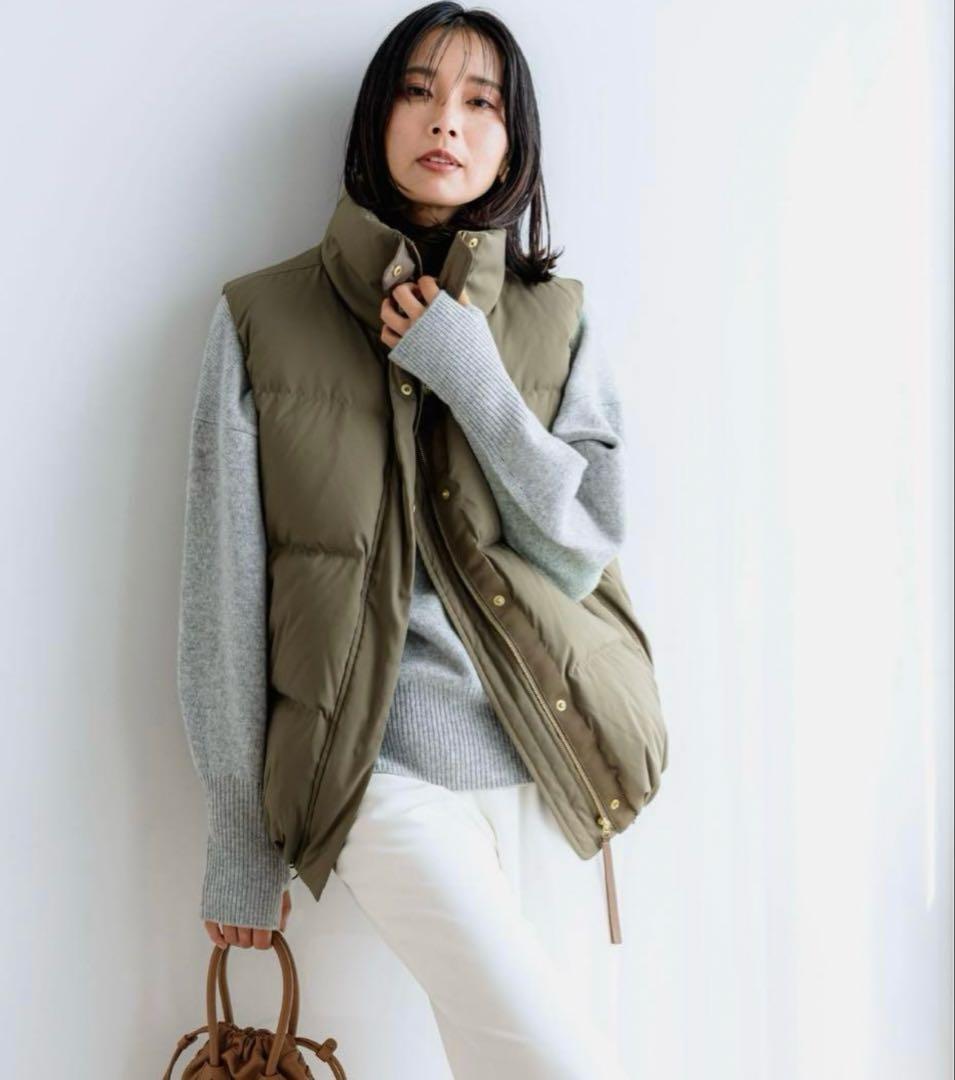 新品タグ付 BARNYARDSTORM テントダウンベスト モカ M